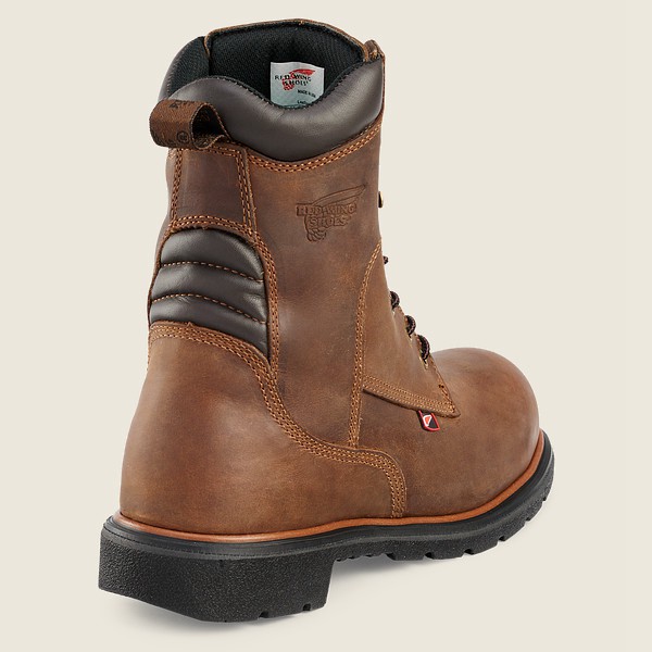 Red Wing Safety Boots Dynaforce® - 8-Inch Toe - Brune - Herre 7019-WAIOL